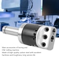 Miniatyrbillede 1 af 2: Sæt med Keglefræsere i Kulstofstål, CNC Fræseværktøjssæt med Opbevaringsboks C20-F1-12-9PCS