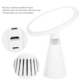 Miniatyrbillede 3 af 8: Multifunktionel LED-lys Makeup Spejl Bordplade Touch Screen Bluetooth Audio Bordlampe