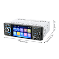 Miniatyrbillede 4 af 7: 4,1 tommer MP5 Afspiller MP4 HD Bluetooth Radio U Disk Håndfri Opkald Stereo 12V