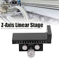 Miniatyrbild 4 av 8: ZAxis Linjär Steg Tunn Hög Precision Manuell Plattform Glidbord Aluminiumlegering ZDTLS80