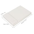 Miniatyrbillede 6 af 8: Rejse Spejl med Lys Bluetooth Højttaler LED 3 Farver Dæmpbar Bordmodel Foldbar Hvid