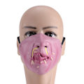 Miniatyrbillede 2 af 2: Halvmaske Sjove Scary Åndbar Latexmasker Fancy Dress Halloween Party Prank Prop #Snot&Rice