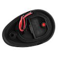 Miniatyrbillede 3 af 4: DC12V-24V 3W LED Navigationslys Signallampe IP66 Vandtæt til Marinebåd Yacht Sort
