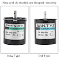 Miniatyrbild 1 av 2: XD68KTYZACS1 AC220V 28W Permanent Magnet Synkronväxelmotor CW/CCW 2.5 varv/min