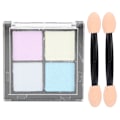 Miniatyrbillede 2 af 8: 4 Farver Neglekunst Pulver Skinnende Manicure Neglekunst Dekoration Pulver Pensel Sæt03