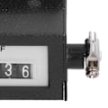 Miniatyrbillede 4 af 8: Mekanisk Tæller 5-cifret Metal Manuel Nulstillelig Håndtræk 0‑99999 Tælling D67‑F