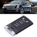 Miniatyrbillede 1 af 8: Smart Key med 5 knapper og lille nøgle M3N5WY7777A Udskiftning til Cadillac CTS 2008‑2013