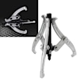 Miniatyrbilde 1 av 8: 8-delt Gear Puller Kit 6 tommer 3-kjeve Krom Vanadium Stål Fjerning Verktøy for Hjul, Lager, Svinghjul