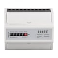 Miniatyrbild 2 av 3: 1 st 220V/380V Digital 3-fas 4-tråds 7P DIN-skena Elmätare Elektronisk KWh-mätare 15(60)A