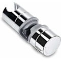 Miniatyrbild 1 av 5: Duschmunstyckeshållare Universal Slider Bar, Kromfinish Justerbar Duschmunstycksfäste För Glidstång 18-25mm, Integrerad Design ABS Material 360