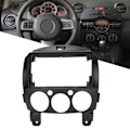 Miniatyrbillede 1 af 8: Navigationspanelramme Trim ABS Instrumentbræt Dæksel 2 Din Udskiftning til Mazda 2 2007‑2013