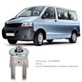 Pikkukuva 7 / 8: Takamoottorin kiinnityslevy 7H0199849AT Tukikotelo Vaimennin TRANSPORTER T5 MANUAALI 2003‑2010