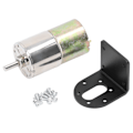 Pikkukuva 2 / 8: DC-matomainen vaihdemoottori, mikroharjallinen, itsesulkeutuva, alumiiniseos, teollisuuskäyttöön, 12V 10W, pidike, 0-200 RPM