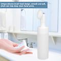 Miniatyrbillede 8 af 8: Hvid Ansigtsrenser Skumflaske Silikonbørste Genopfyldbar Tom Mousse Skumflaske 150ML