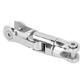 Miniatyrbillede 2 af 4: Bådanke Svingforbindelse 3 Led 316 Rustfrit Stål Spejlpoleret Hardware til 0,4‑0,5 tommer Kæde