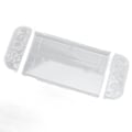 Miniatyrbild 7 av 8: Transparent Skal för Switch Dockningsbar Stöttålig Reptålig Spelkonsol Baksida Skyddande Skal