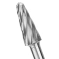 Miniatyrbillede 1 af 2: 6 stk. 6mm 1/4\" Skaft Aluminium Rotationsfræser Ekstra Lang 150mm Fræser