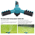 Miniatyrbillede 8 af 8: Have Sprinkler 360 Graders Rotationsgræs Sprinkler Havevandings System Tilbehør