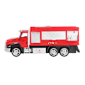 Miniatyrbillede 2 af 8: 1:42 Legetøjsbil Amerikansk Brandbil Model Simuleringslegetøj af Metal Træk Tilbage Model#3