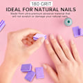 Miniatyrbild 5 av 7: Mini Nail Buffer Grit Buffing BlocksSponge double-sided polished nail file