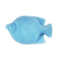 Miniatyrbillede 2 af 2: Fiskformet Ansigtsvaskesvamp Naturlig Ansigts- og Krops Pleje Svampe Tør (Blå)