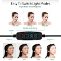 Miniatyrbilde 6 av 8: LED Ringlys med Stativ Dimmbart LED Fylllyssett For Video Live Makeup