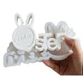 Miniatyrbillede 2 af 5: Påskeforme Epoxy Resin Forme Påske Kanin Støbeforme Silikoneforme Ornament Gipsforme til Håndværk