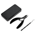 Miniatyrbild 2 av 4: 2-pack Professionell Nagelsax för Tår - Inväxt Nagelsax & Nagelklippare Set (Svart)