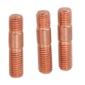Miniatyrbilde 5 av 8: 43mm Turbo Stud Nut Kit M10x1.5 Stål Legering Høy Styrke Rustfri for T3 T4 T5 T6 Turbolader