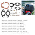 Miniatyrbillede 7 af 8: 31 Dele/Sæt Forgaser Reparationskit 18‑7043 Udskiftning til Johnson Evinrude 1.5‑20HK Udenbordsmotor