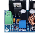 Miniatyrbild 5 av 8: DC Buck-modul Justerbar Strömförsörjningsomvandlare Hög Effekt Spänningsstabilisator 8A 200W XHM400