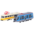 Miniatyrbillede 7 af 8: Højhastighedstog Bus Model Træk-Tilbage Køretøj Samling Model Legetøj til Børn (B Gruppe)