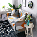 Miniatyrbild 2 av 6: Universellt Möbelskydd, Elastiskt Sofföverdrag med Halkskydd, Mjukt Överdrag för Tvåsitssoffa Säkerställer Hållbarhet och Elegans för Ditt Hem