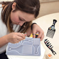Miniatyrbillede 1 af 2: Kam Silikonform 3 i 1 Kamform Kam DIY Silikonform Håndværk Epoxyharpiks Silikonform