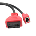 Miniatyrbilde 3 av 8: Programmeringskabelkontakt Ethernet OBD2 Kabeladapter for Autel MS908 PRO MS908S PRO MaxiSys Elite IM608 for F-chassis