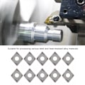 Miniatyrbilde 1 av 3: 10 stk CNC Dreieinnsats Indekserbar Solid Karbidblad Skjæring CCMT060204‑6018