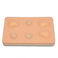 Miniatyrbillede 2 af 8: Silicone Cyst Excision Model Demonstration Talgkyste Drænage Pad Model til Undervisning og Træning