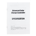 Miniatyrbillede 4 af 4: 24V 100A Solcelleladeregulering LCD Display PWM Solregulator Monitor
