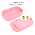 Miniatyrbild 6 av 8: Professionell UV LED-rengöringsbox för nagelkonstverktyg, underkläder, UV-rengöringsenhet, rosa