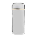 Miniatyrbillede 1 af 2: Lille Genopladelig Bærbar LED-Skærm Berøringsfingeraftryk Lighter (Sølv)