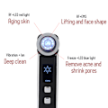Miniatyrbillede 7 af 8: RF Hudforyngelsesinstrument Ansigtsmaskine Photonterapi Massager Hudpleje EU-stik 100-240V