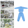 Miniatyrbillede 1 af 8: ESD-jakke i polyester til malingbeskyttelse - Workshop Split Clean Tøj til Mikroelektronik XL