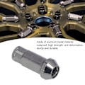 Pikkukuva 6 / 8: 20 kpl M12x1.25 Metalliset Vannepultit Universaali Auton Tarvikkeet Vaihto Mitsubishille Musta