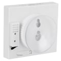 Miniatyrbillede 8 af 8: Digital Alarm Temperatur- og Luftfugtighedsskærm Ur Indendørs Bord Timer Multifunktionel til Husholdning Kontor Dekoration (Hvid TS-WP10-W)