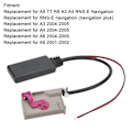 Miniatyrbillede 7 af 8: 32-polet Bluetooth AUX IN Adapter Audiokabel Udskiftning til A8 TT R8 A3 A4 RNSE Navigation