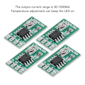 Miniatyrbillede 7 af 8: 10 stk Konstant Strøm Justerbar Modul 30‑1500MA 3V 3.3V 3.7V 4.5V 5V 6V Strøm LED Driver DC 2.8‑6V