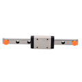 Miniatyrbillede 2 af 8: 100mm Lineær Skinne Miniature Guide Skinne med Udvidet Glideblok til CNC Maskinværktøj 3D Printer