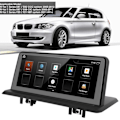 Miniatyrbild 4 av 8: 10.25 tum Touchskärm Navigation Inbyggd GPS WiFi 2+32G 3D Kartor Passar för 1-serie E81 E82 CCC CIC NBT