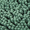 Miniatyrbild 1 av 2: Chenille Halkskyddande Vattenabsorberande Mattor Badrum Vardagsrum (Grön)
