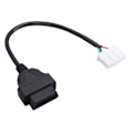 Miniatyrbild 7 av 8: 16-stifts till 20-stifts diagnostisk adapterkabel OBD2 detektionslinje felsökningsverktyg ersättning för Tesla Model S Model X